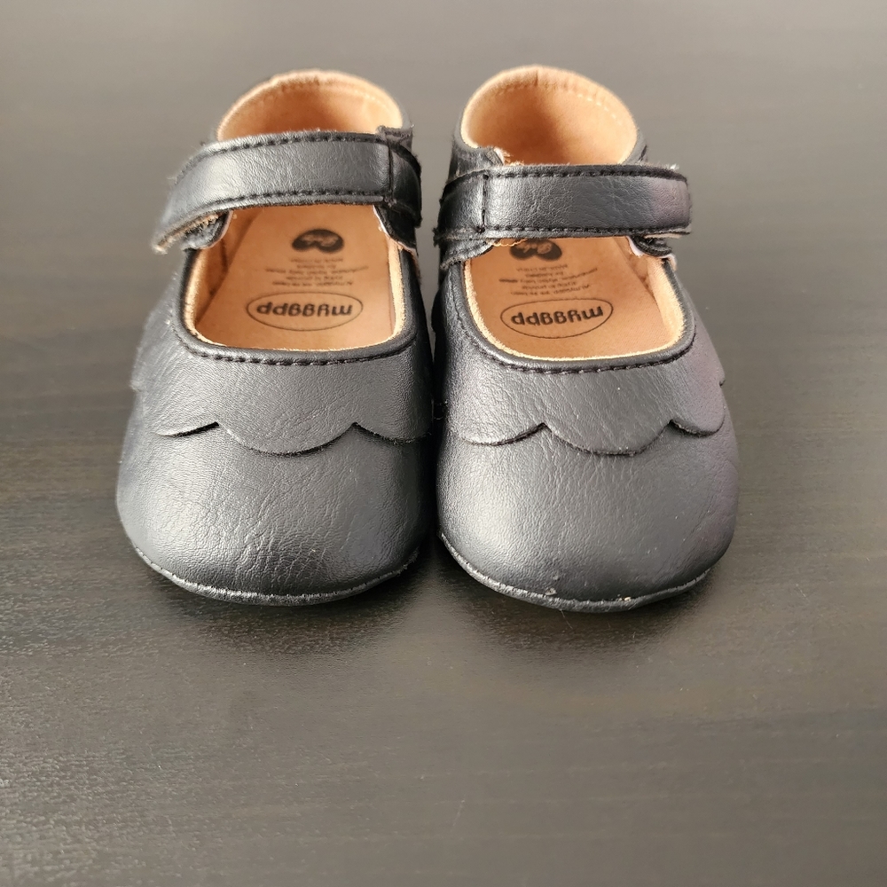 myppgg toddler black shoes